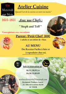 Lire la suite à propos de l’article Nos Ateliers cuisines Parent / Petit Chef